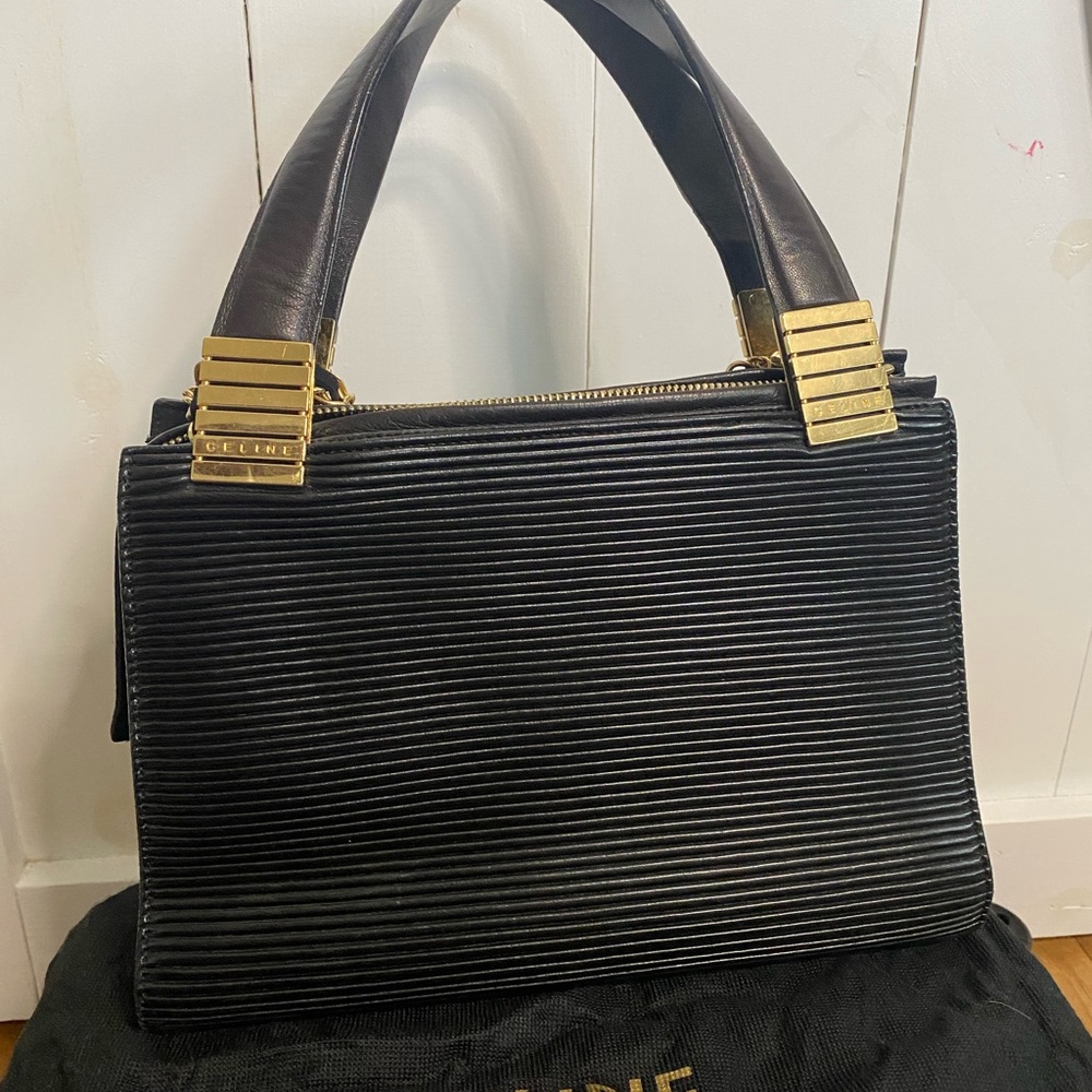 CELINÉ Vintage Purse With Dustbag - Picture 10 of 17